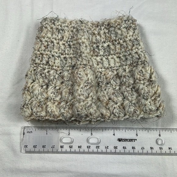 Handmade Cream Boot Cuffs - Picture 6 of 7